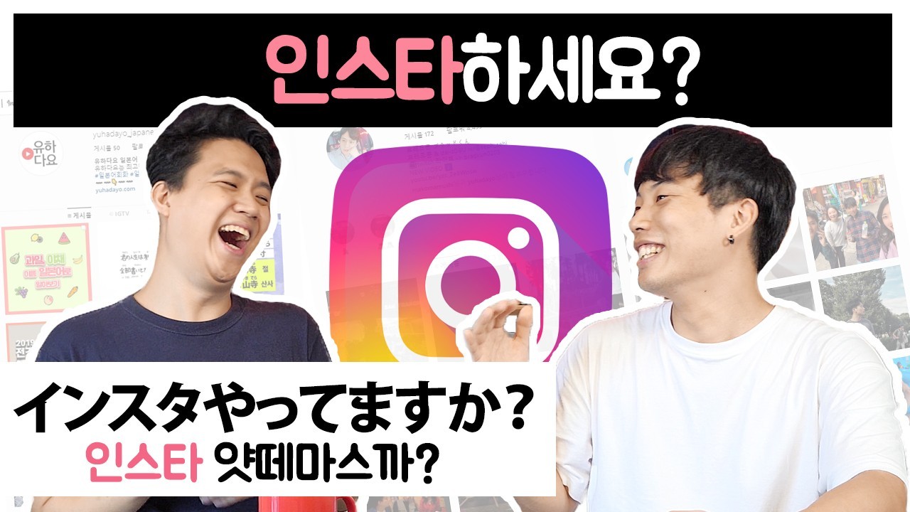 인스타하세요?